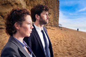David Tennant and Olivia Coleman in Chris Chibnall's Broadchurch.